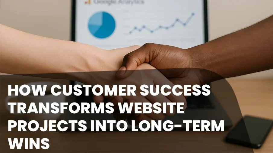 handshake between client and customer success specialist