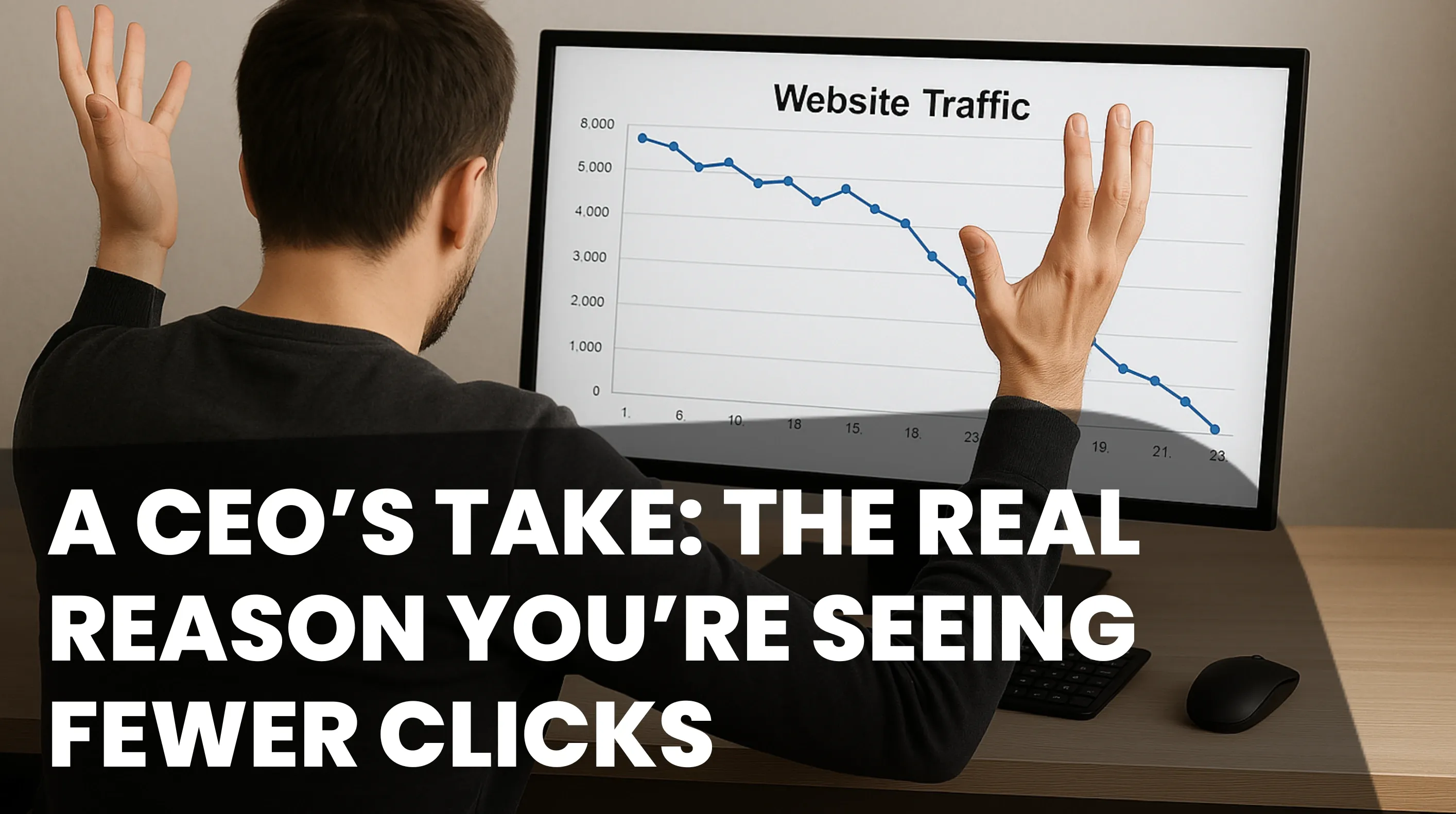 A CEO’s Take: Why Website Traffic Is Falling | Foremost Media