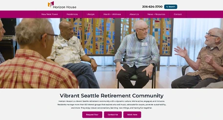 horizonhouse.orgs homepage