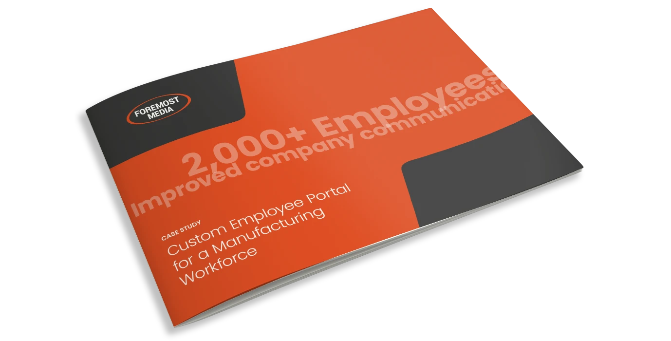 case study booklet mockup