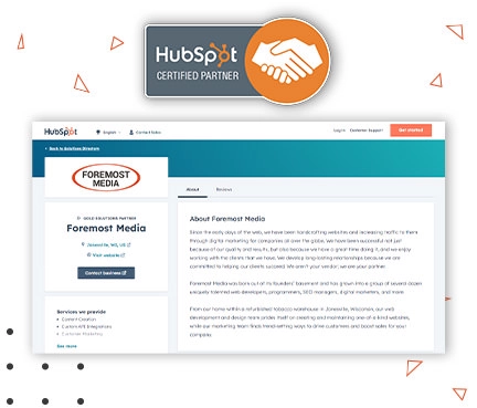 hubspot certified partner