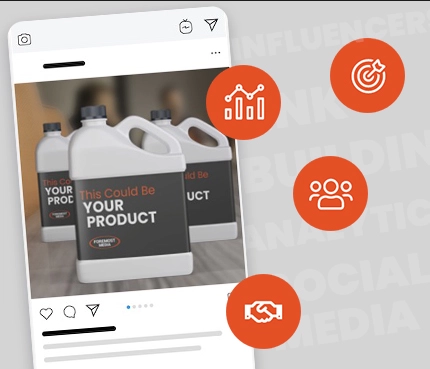 SEO social media example post