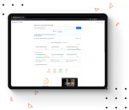 Google analytics dashboard